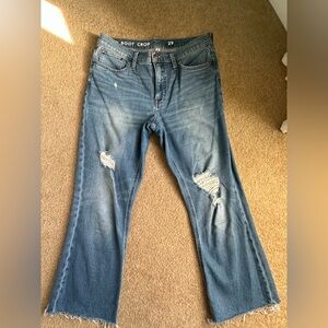 JCrew 9” Billie Demi boot crop jeans